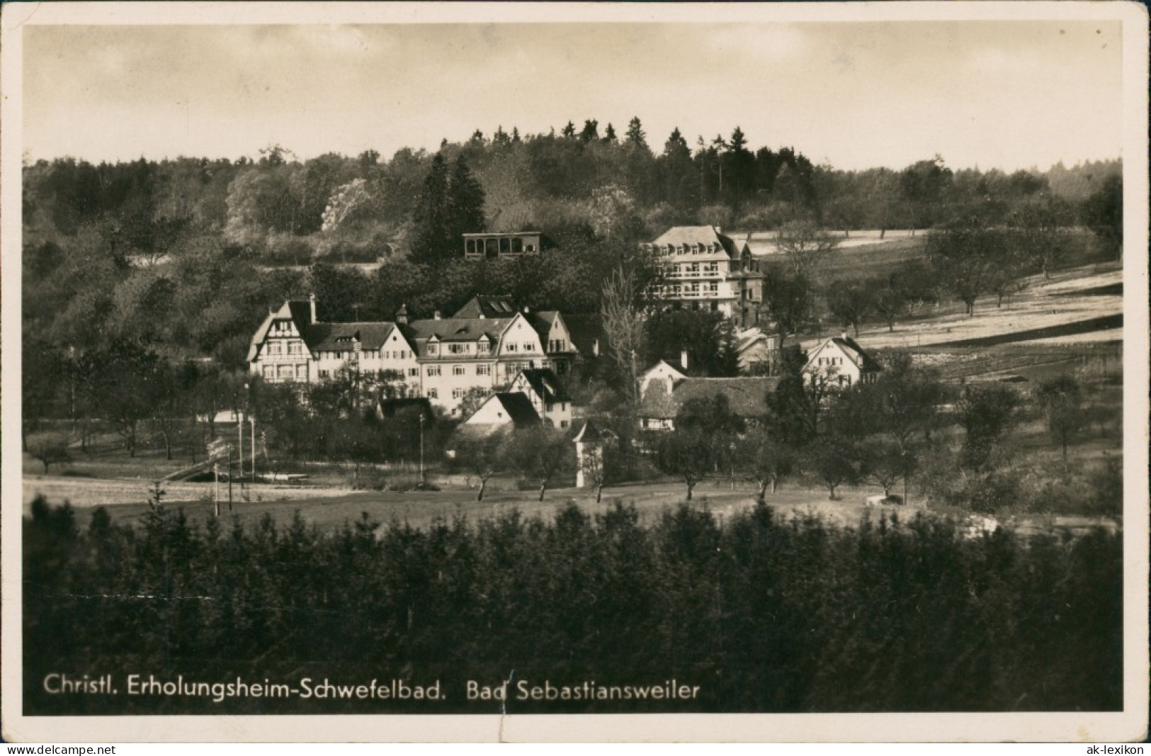 Ansichtskarte Mössingen Rehaklinik Bad Sebastiansweiler 1936 - Autres & Non Classés