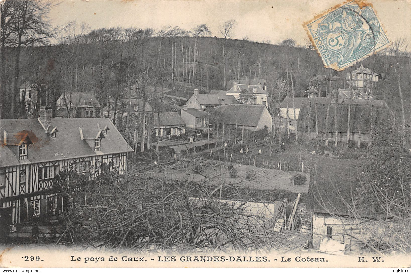 76-LES GRANDES DALLES-N°355-F/0283 - Other & Unclassified