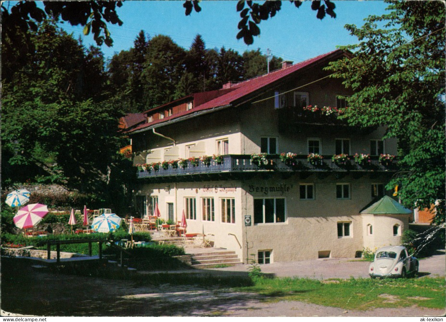 Birkenstein-Fischbachau Alpengasthof Bergmühle Café Pension Bes.  1974 - Other & Unclassified