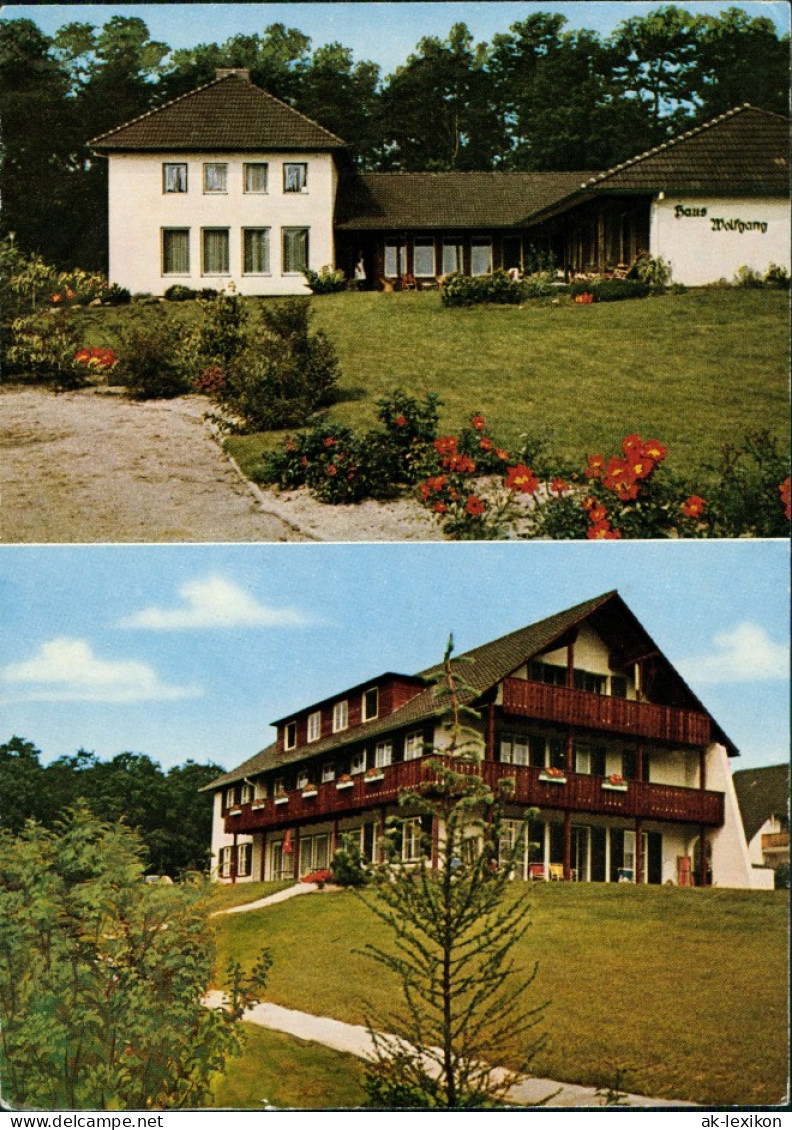 Bad Bevensen Pensionshaus Haus Wolfgang 2 Echtfoto-Ansichten 1976 - Bad Bevensen