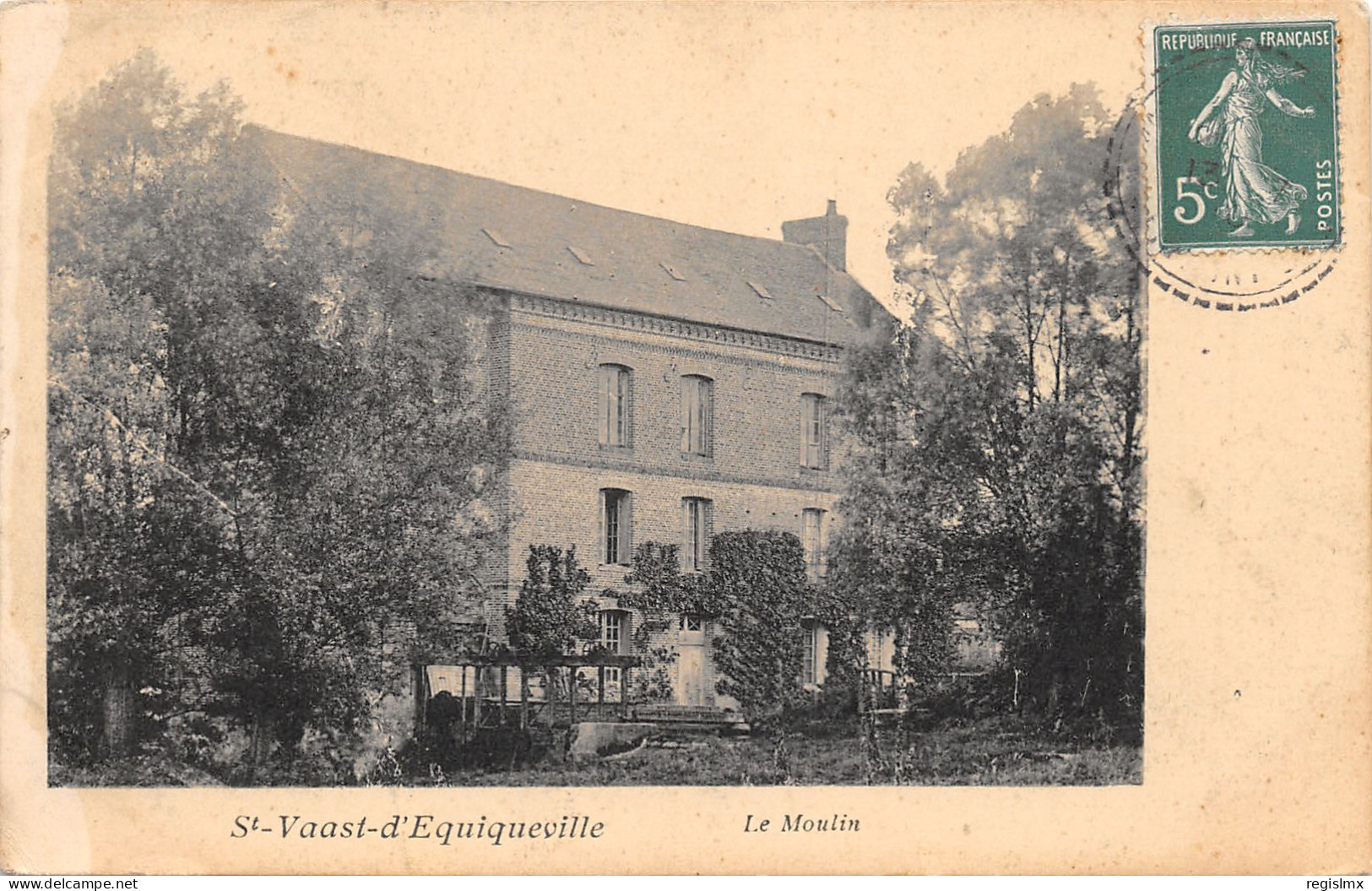 76-SAINT VAAST D EQUIQUEVILLE-N°355-F/0063 - Other & Unclassified