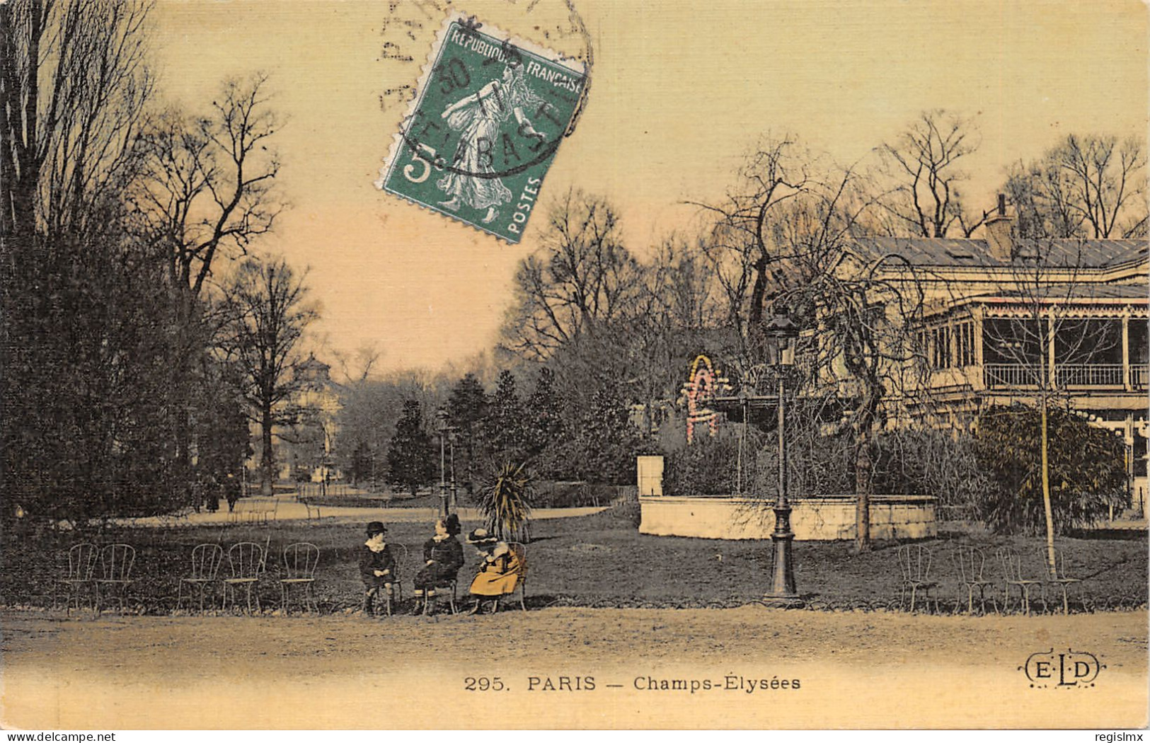 75-PARIS-CHAMPS ELYSEES-N°355-F/0027 - Autres & Non Classés