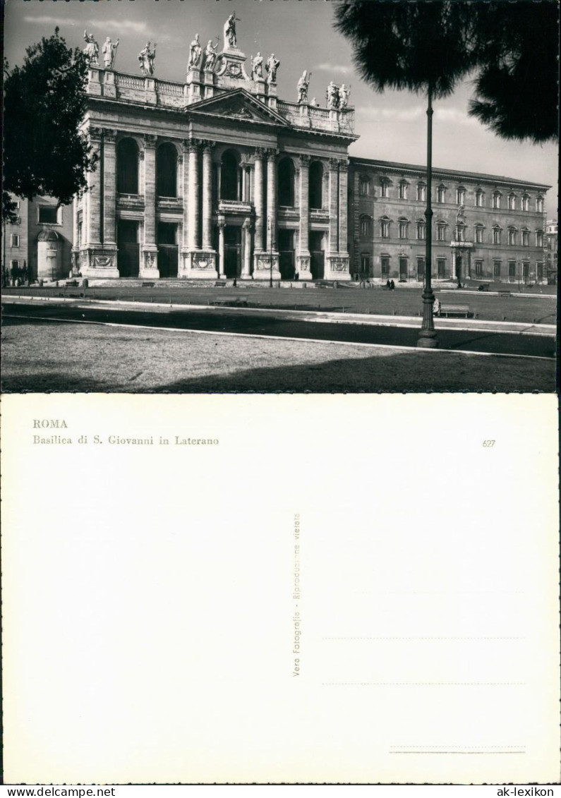 Cartoline Rom Roma Basilica Di S. Giovanni In Laterano 1962 - Autres & Non Classés