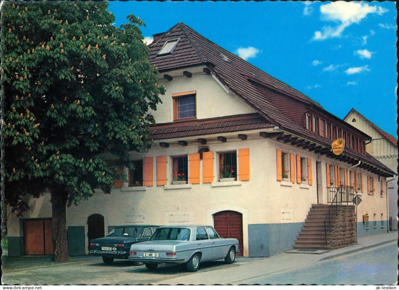 Zell Am Harmersbach Gasthof-Pension LAUBE Gästehaus OT Unterharmersbach 1975 - Other & Unclassified