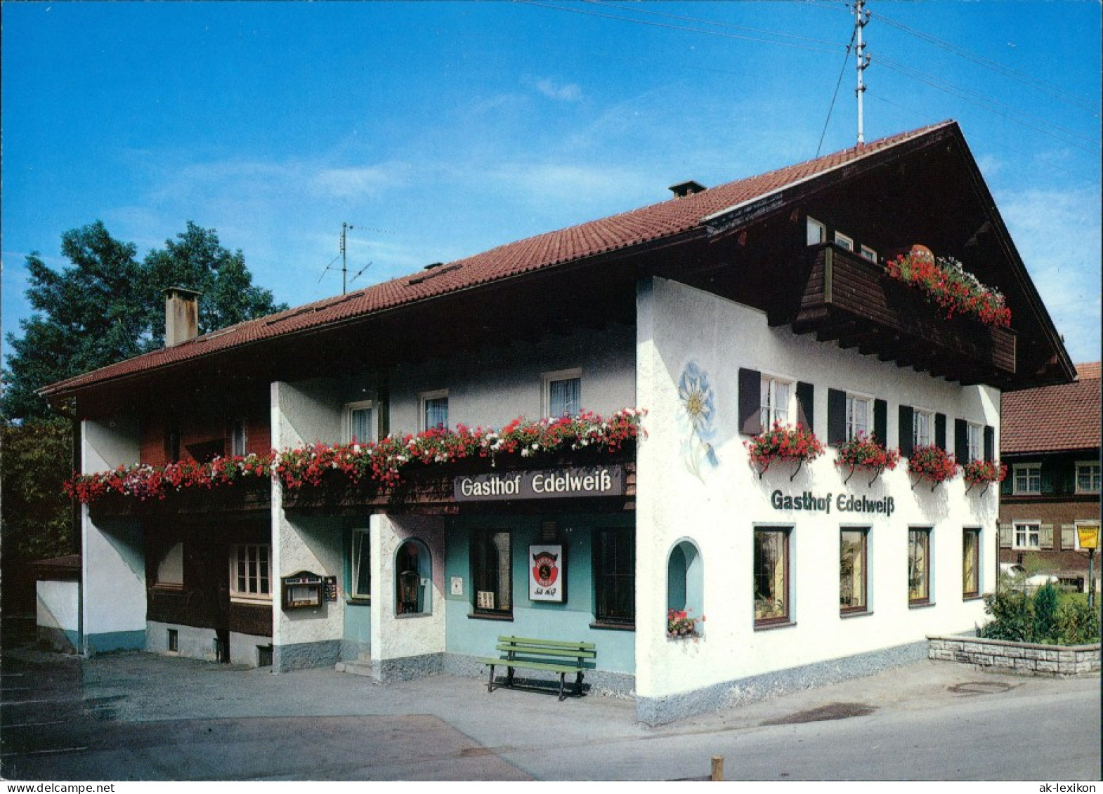 Hinang-Sonthofen Gasthof Edelweiß Bes.: Freudling Sonthofen-Hinang 1980 - Sonthofen