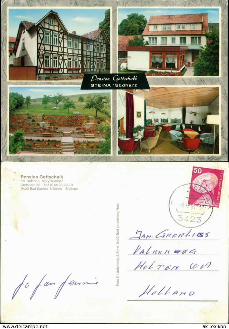 Bad Sachsa Pension Gottschalk Inh. R. U. Mary Wiesner Lindenstrasse 1981/1970 - Bad Sachsa