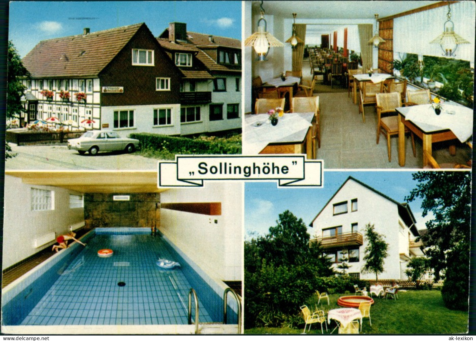 Silberborn-Holzminden Hotel Café Sollinghöhe Solling   Dageroth 1976 - Holzminden