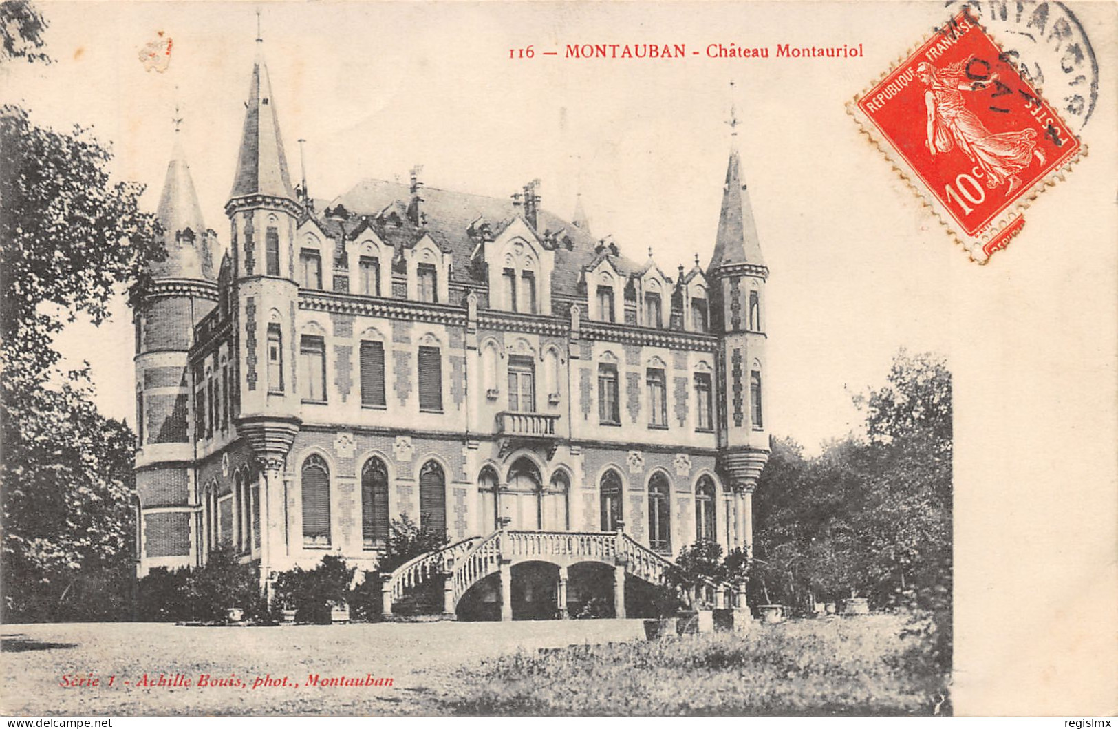 82-MONTAUBAN-CHÂTEAU MONTAURIOL-N°356-C/0249 - Montauban