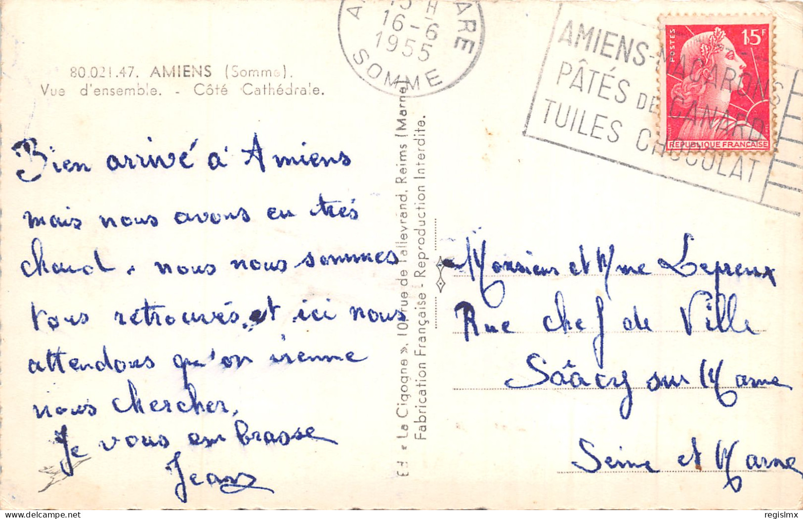 80-AMIENS-N°356-C/0015 - Amiens