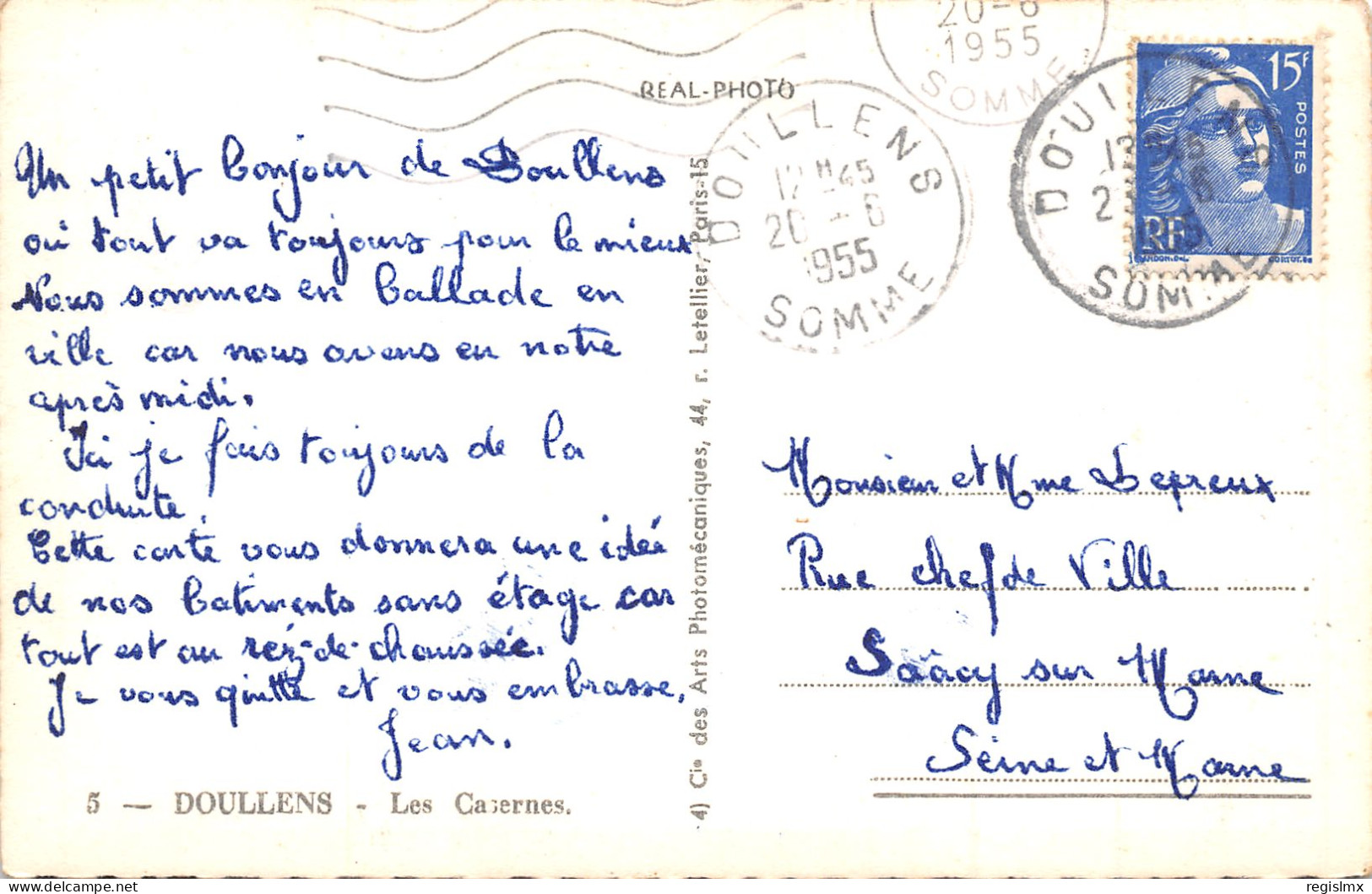 80-DOULLENS-N°356-C/0013 - Doullens