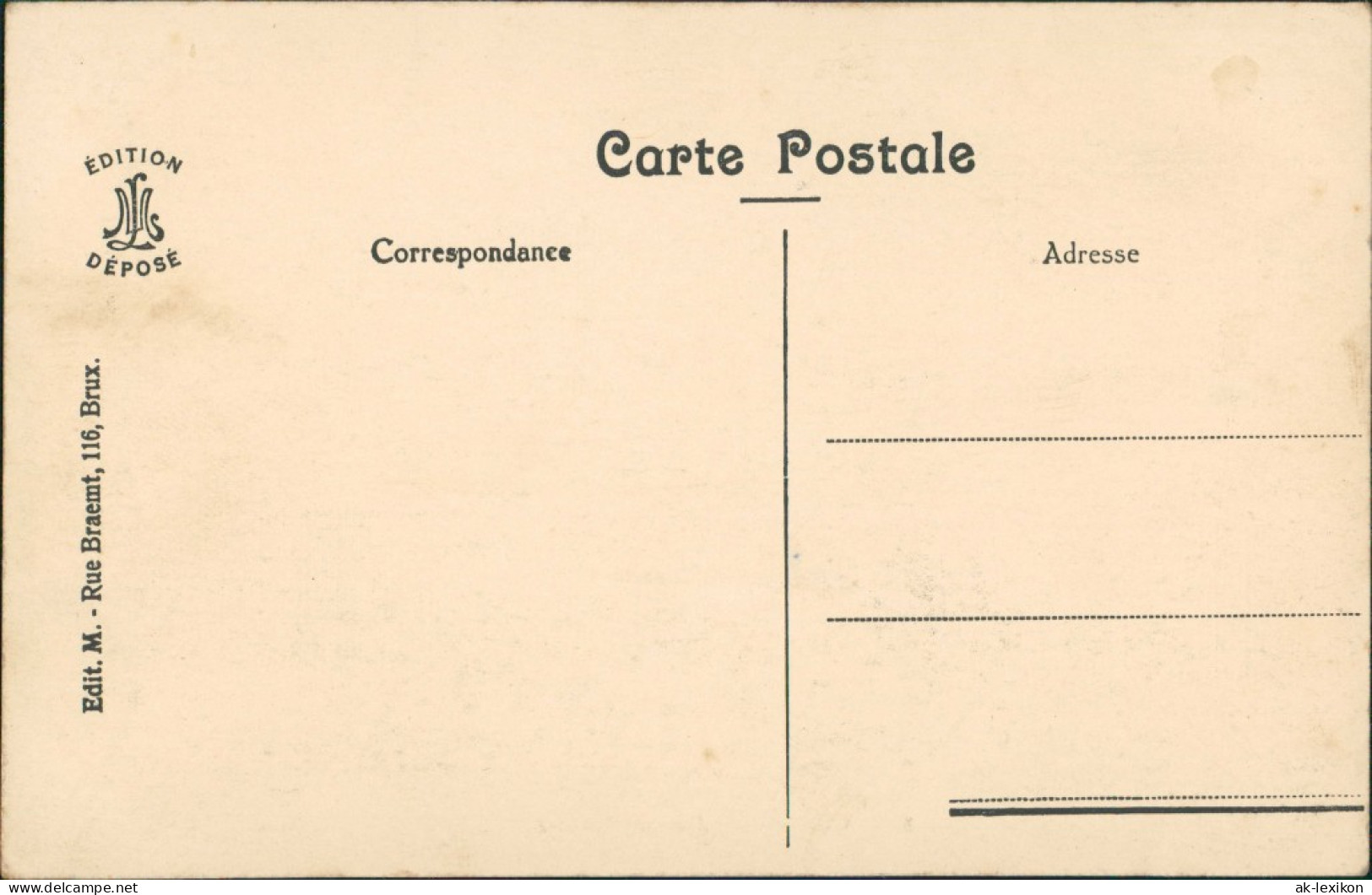 Postkaart Virton Avenue Bouvier 1913 - Altri & Non Classificati
