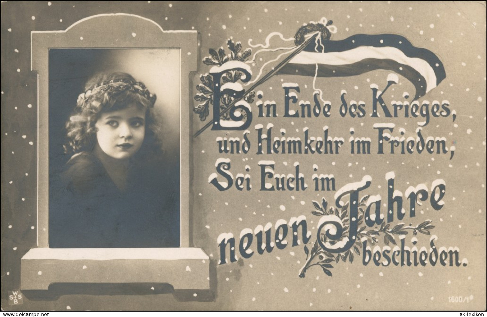 Neujahr Sylvester Ein Ende Des Krieges Und Heimkehr Im Frieden 1919 - New Year