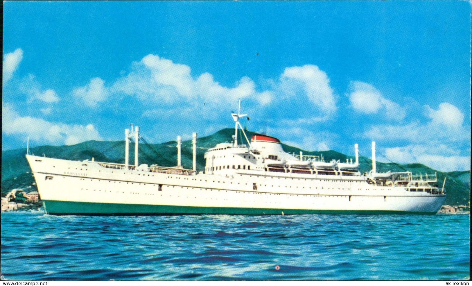 M/N DONIZETTI VERDI ROSSINI Italia Ship Schiff Schiffsfoto 1960 - Passagiersschepen