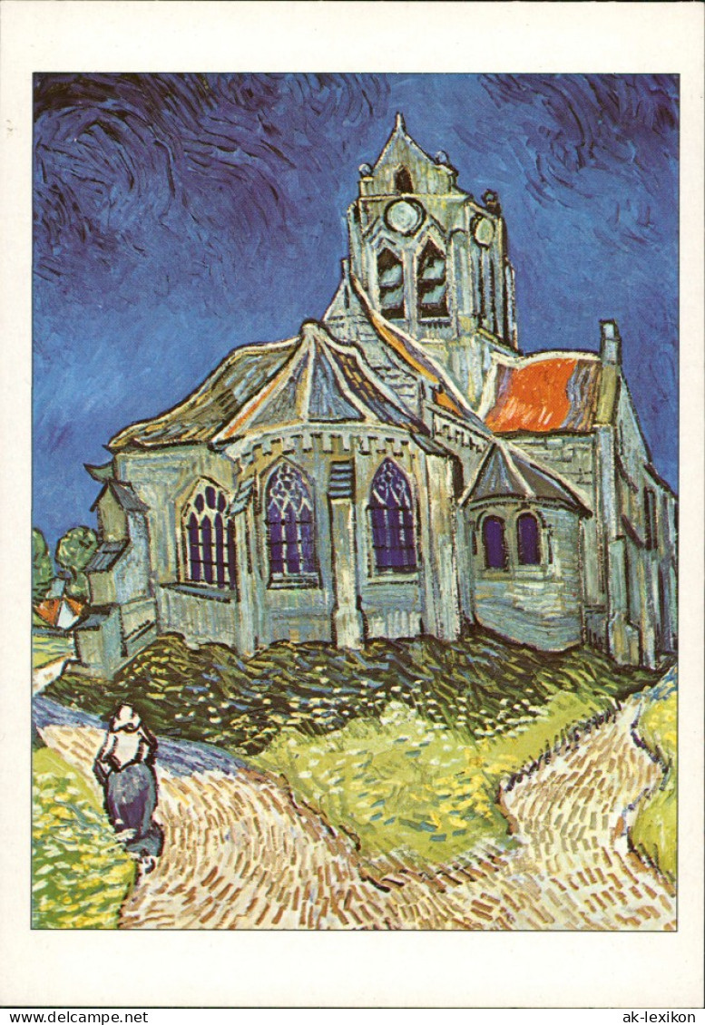.Frankreich GOGH, Vincent Maler, Kunst-Motiv Kirche Von Auvers 1990 - Autres & Non Classés