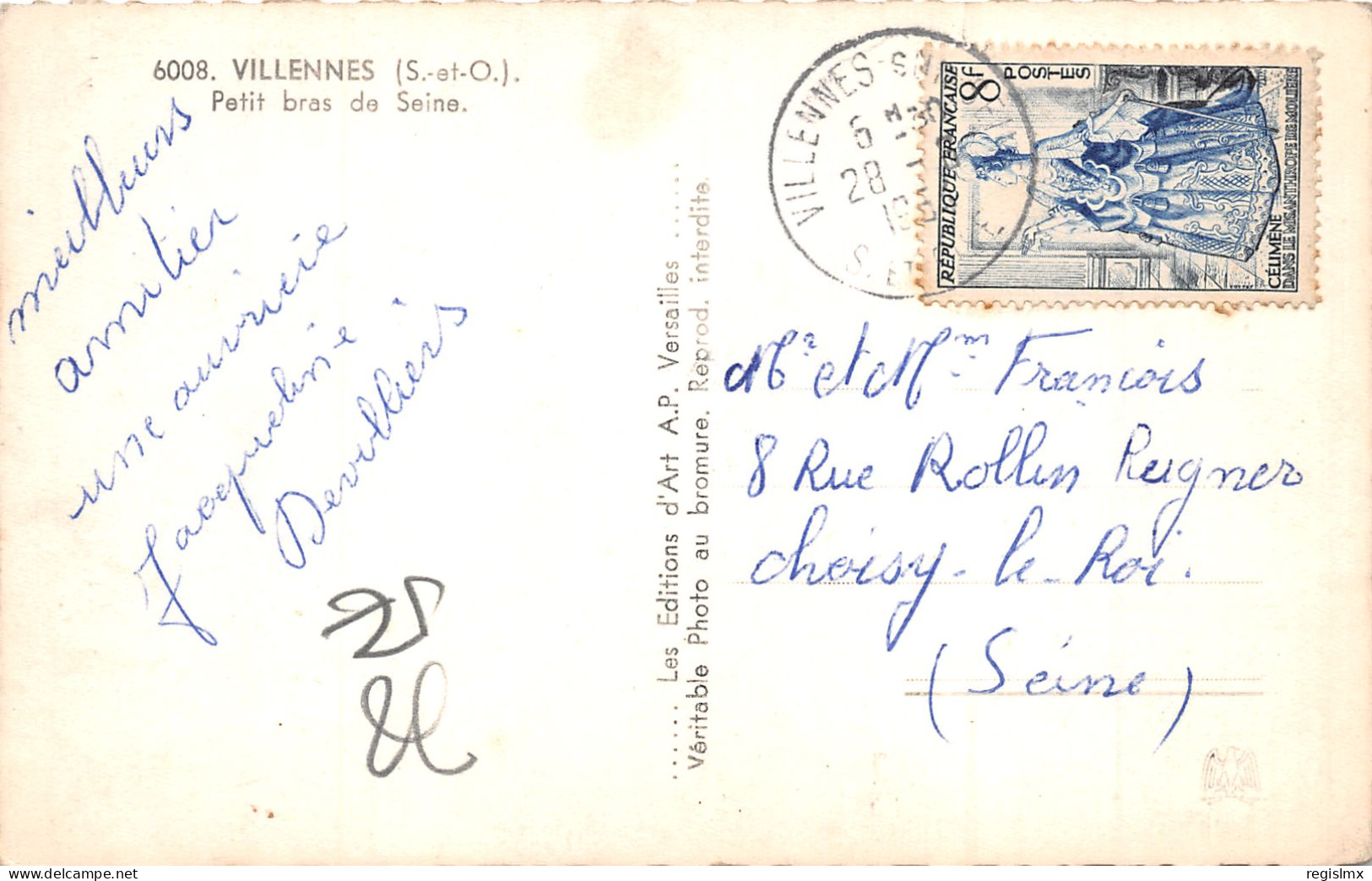 78-VILLENNES-N°356-A/0357 - Other & Unclassified