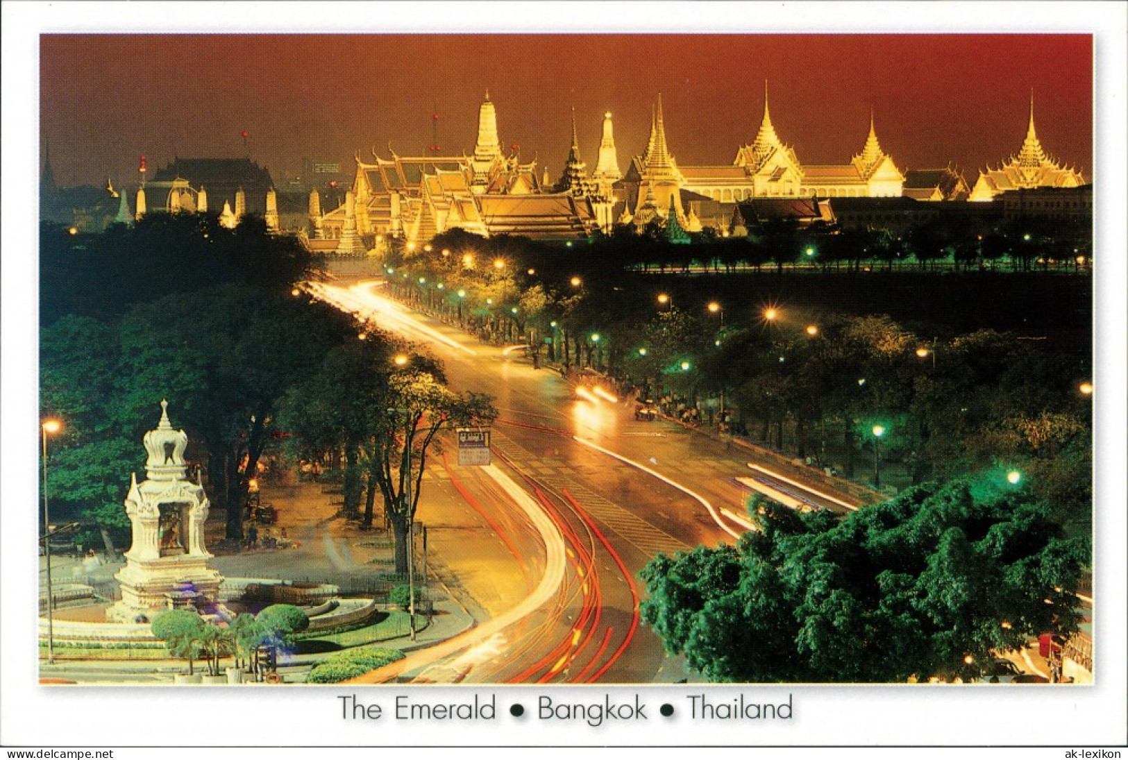 Bangkok The Emerald Thailand Night View, Abend-/Nachtaufnahme 2005 - Thaïland