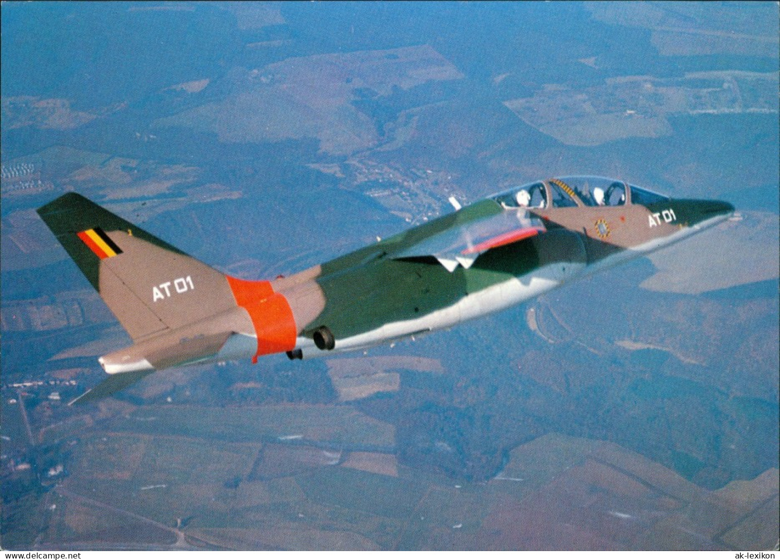 Ansichtskarte  ALPHA JET Flugwesen: Militär Flugzeug 1993 - Material