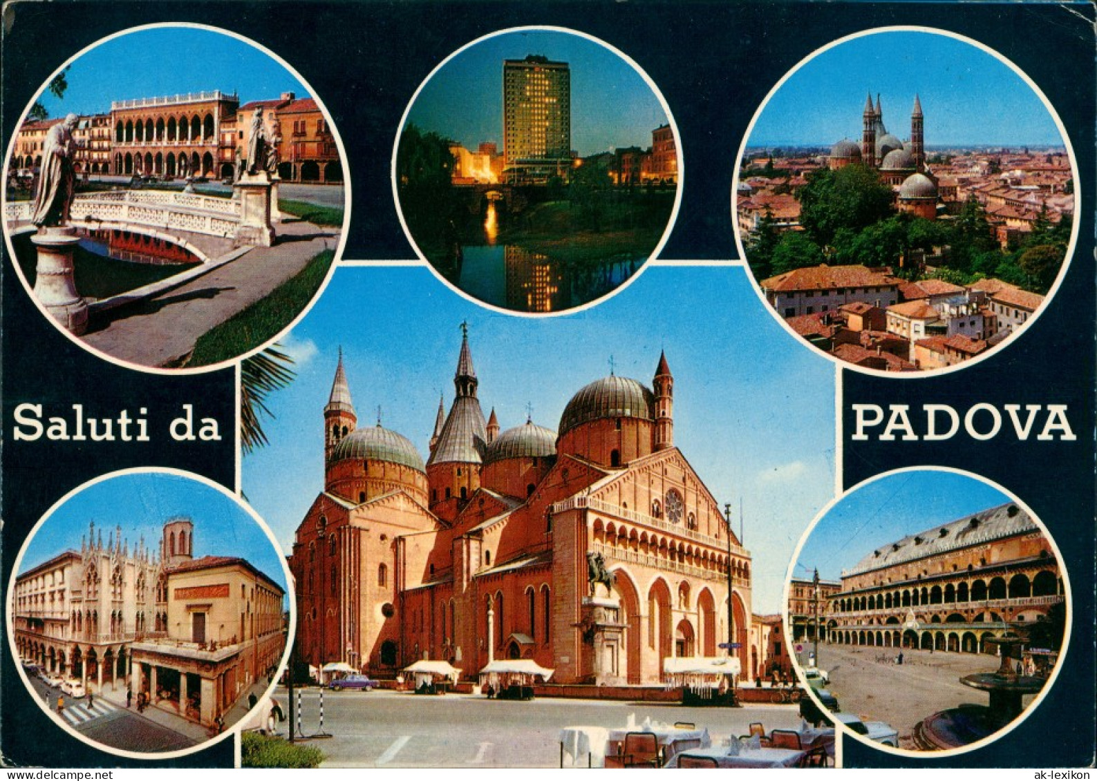 Padua Padova Mehrbildkarte Stadtteil- Und Gebäude-Ansichten 1975 - Autres & Non Classés