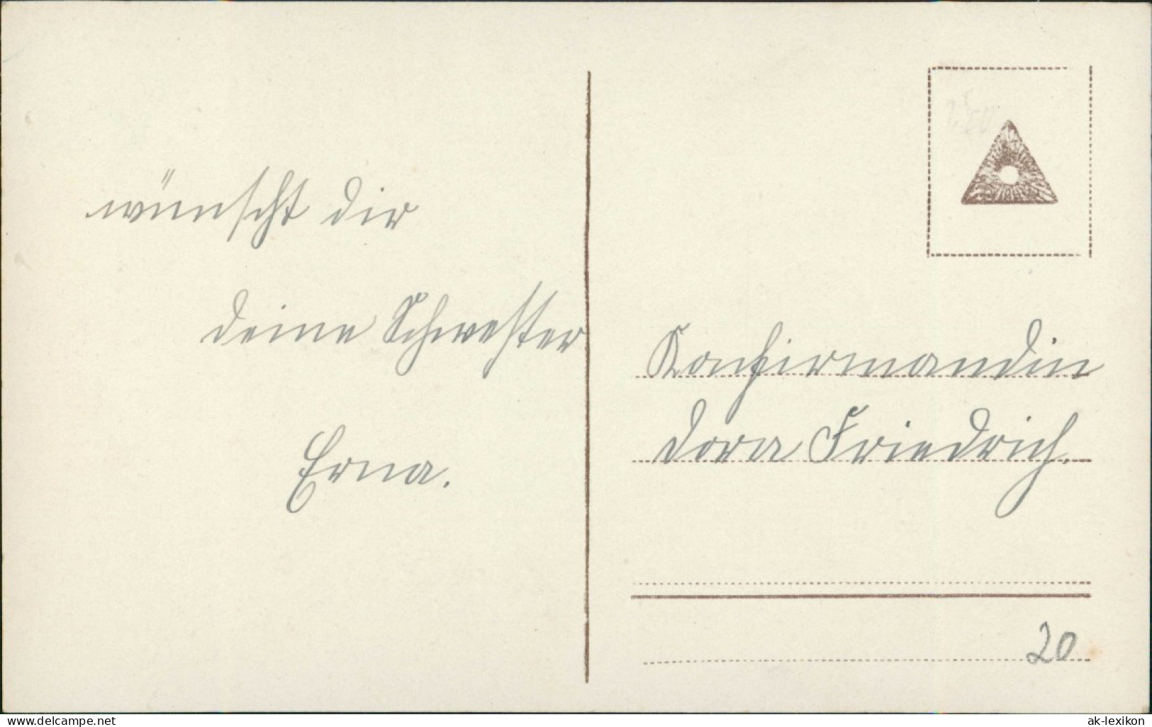 Ansichtskarte  Glückwunsch, Konfirmation, Engel, Mädchen 1920 - Other & Unclassified