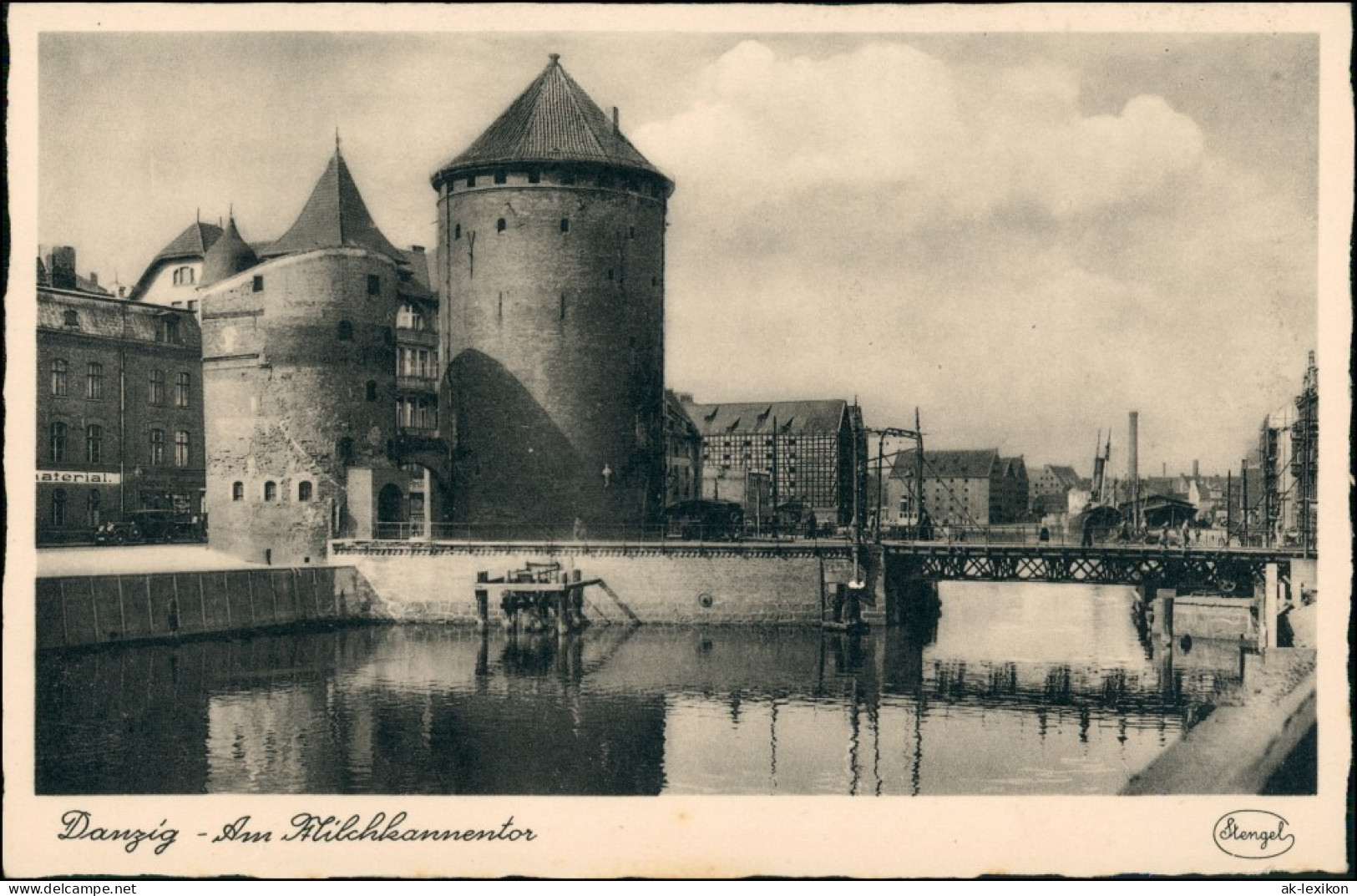 Postcard Danzig Gdańsk/Gduńsk Milchkannenthor 1932 - Danzig