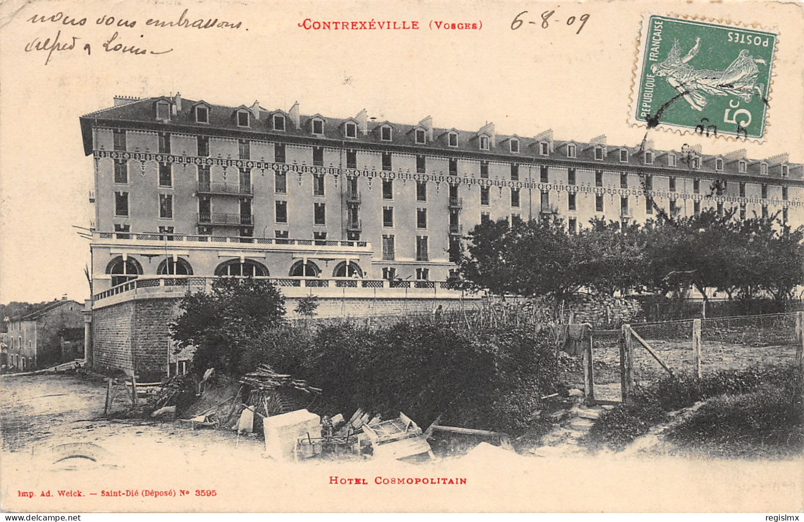 88-CONTREXEVILLE-N°356-G/0165 - Autres & Non Classés