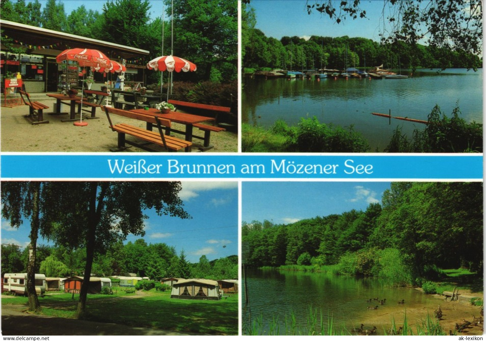 Ansichtskarte Wittenborn Mehrbild-AK Weißer Brunnen Am Mözener See 1980 - Autres & Non Classés