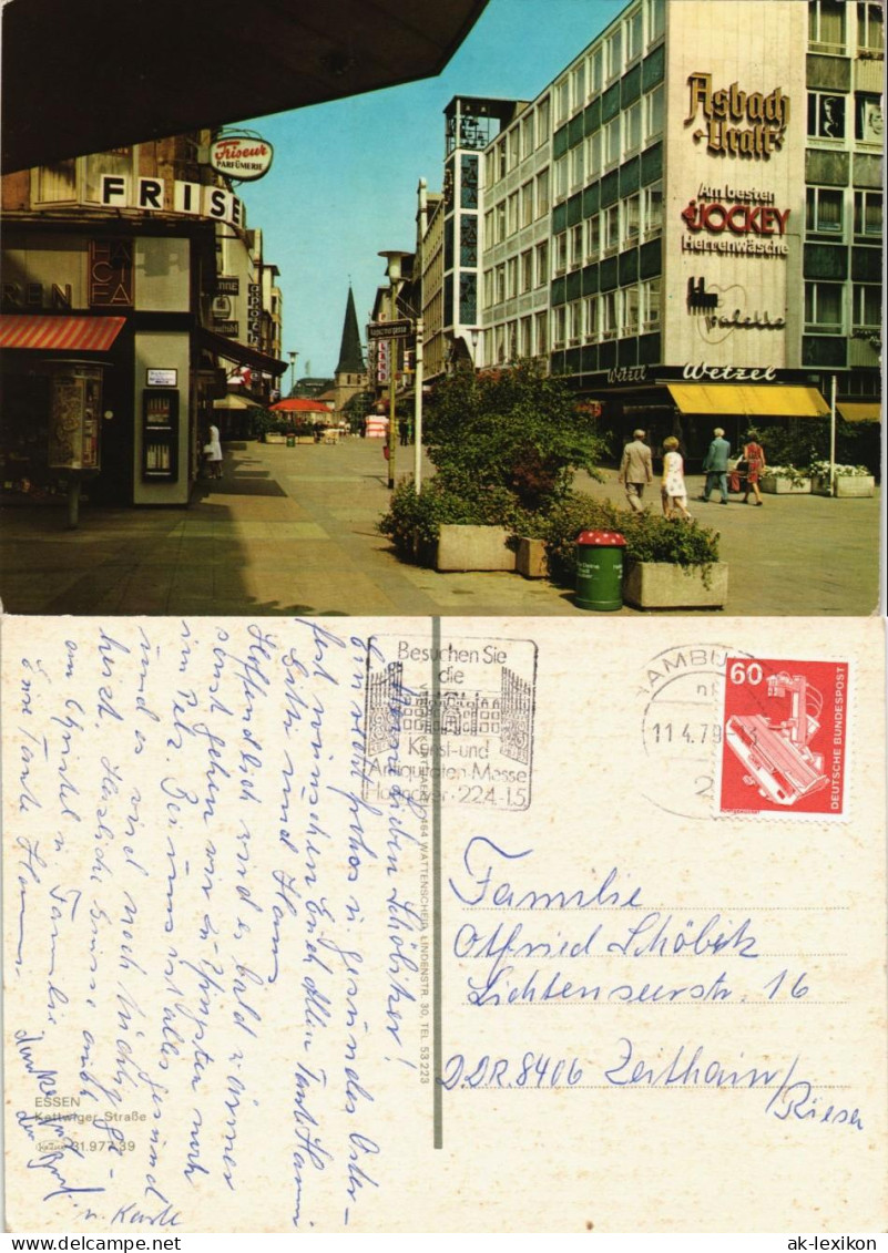 Ansichtskarte Essen (Ruhr) Kettwiger Straße Geschäftsstrasse 1979 - Essen