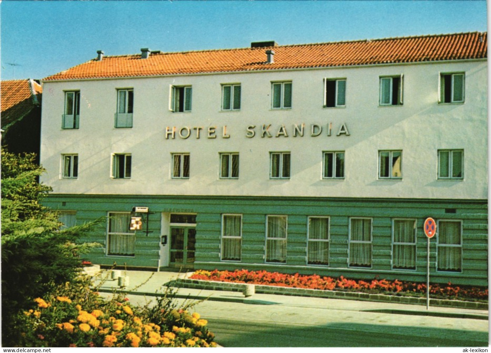 Schleswig (Sleswig/Slesvig) Hotel Restaurant Skandia   Meurer Lollfuß 89 1980 - Autres & Non Classés