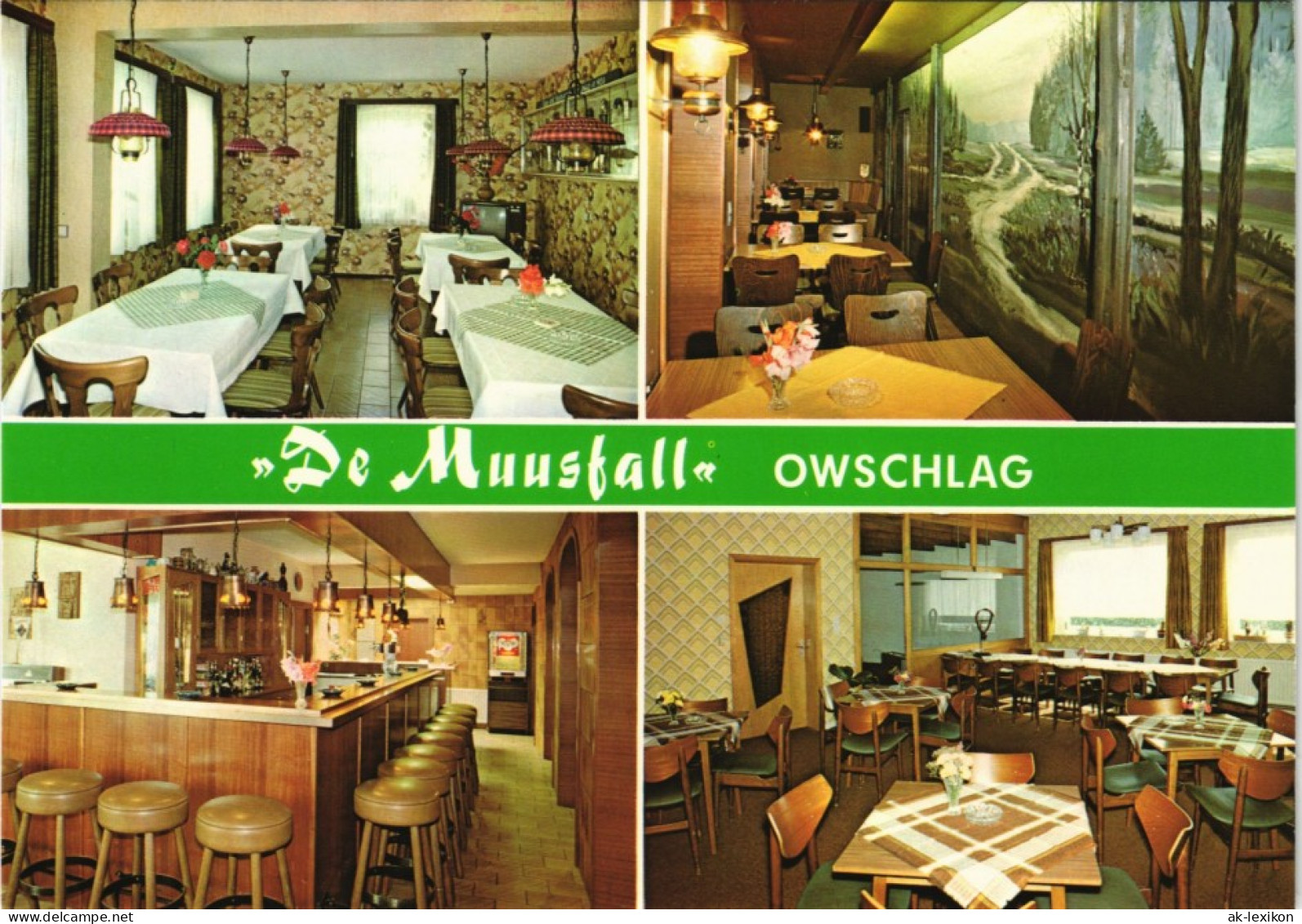 Owschlag Okslev Gastwirtschaft De Muusfall Bes. Detlef Kornappel 1980 - Autres & Non Classés