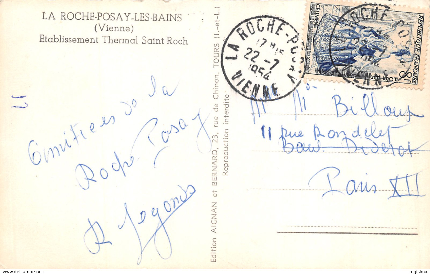 86-LA ROCHE POSAY LES BAINS-N°356-F/0321 - La Roche Posay