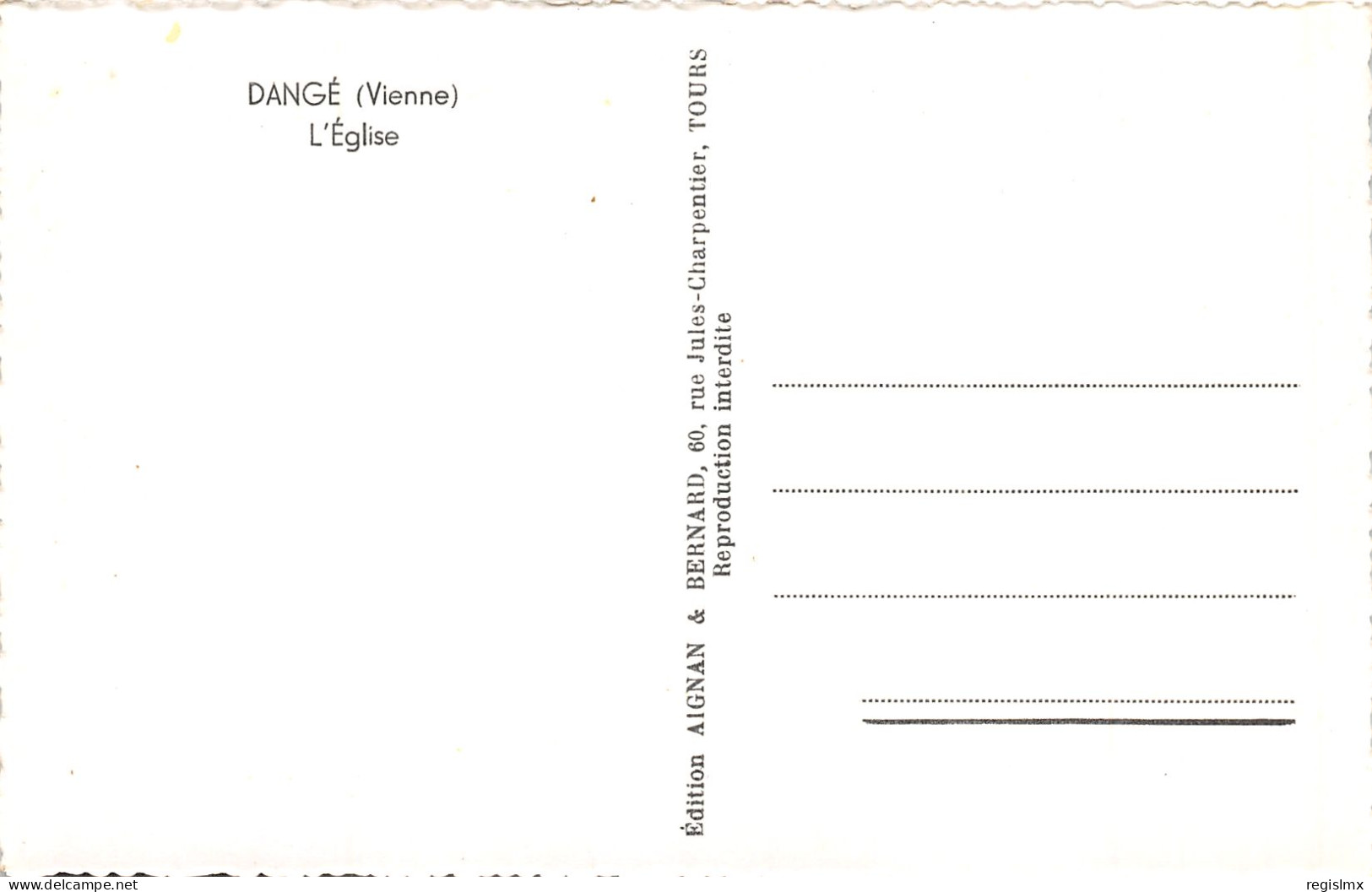 86-DANGE-N°356-F/0315 - Dange Saint Romain