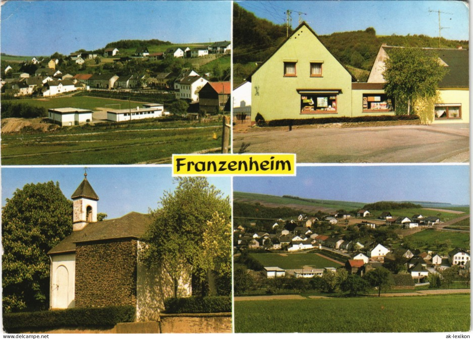 Ansichtskarte Franzenheim Mehrbild-AK Mit 4 Ortsansichten 1980 - Sonstige & Ohne Zuordnung