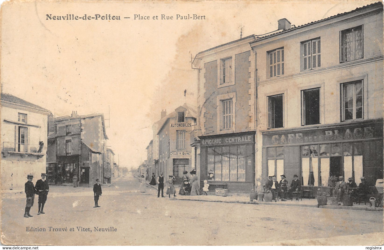 86-NEUVILLE DE POITOU-N°356-F/0283 - Neuville En Poitou