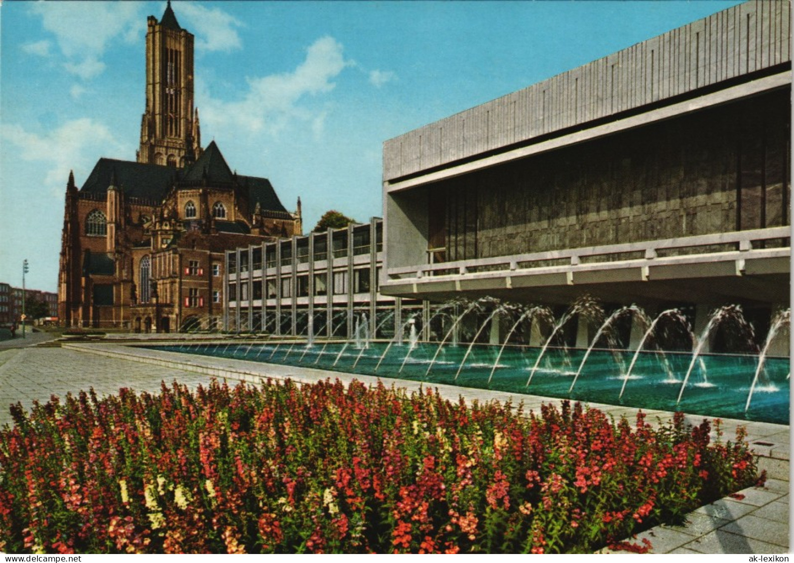 Postkaart Arnheim Arnhem Grote Kerk En Stadhuis, Kirche Stadthaus 1972 - Other & Unclassified