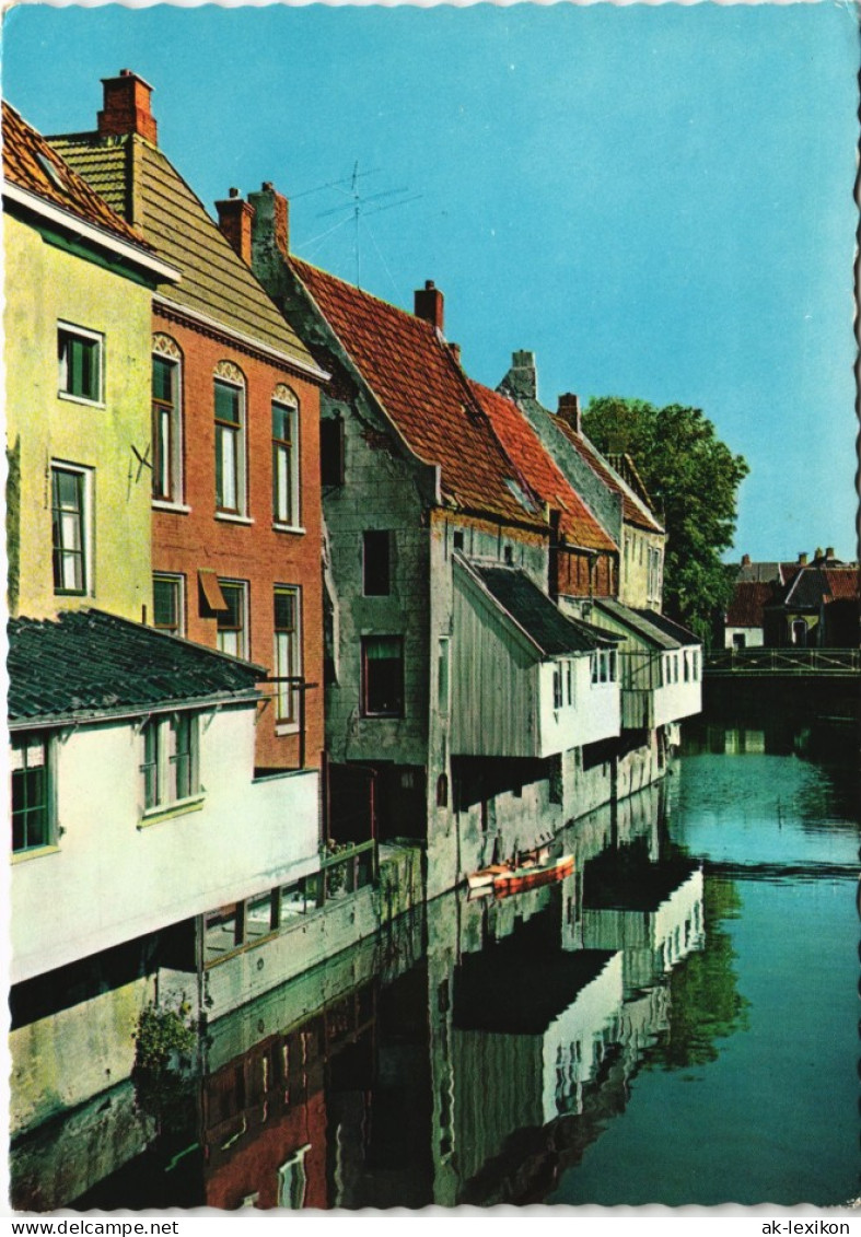 Postkaart Groningen Damsterdiep Appingedam Mooi Groningen 1975 - Sonstige & Ohne Zuordnung