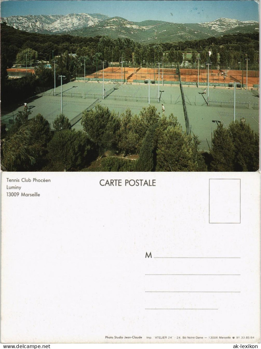 CPA Marseille Tennis Club Phocéen Luminy 1980 - Non Classés