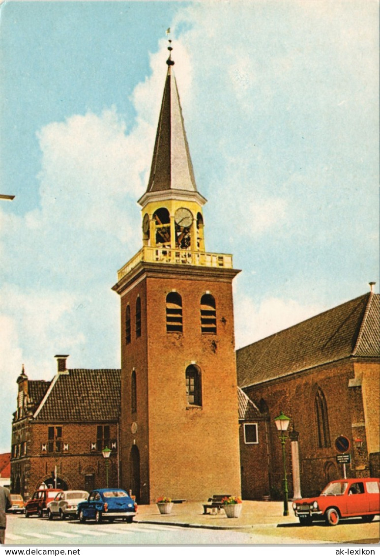 Postkaart Appingedam Toren Met Raadhuis, Auto Autos, Cars 1975 - Autres & Non Classés