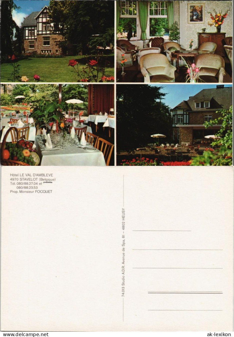 Stablo Stavelot Hôtel LE VAL D'AMBLEVE Innen & Außenansichten 1975 - Sonstige & Ohne Zuordnung