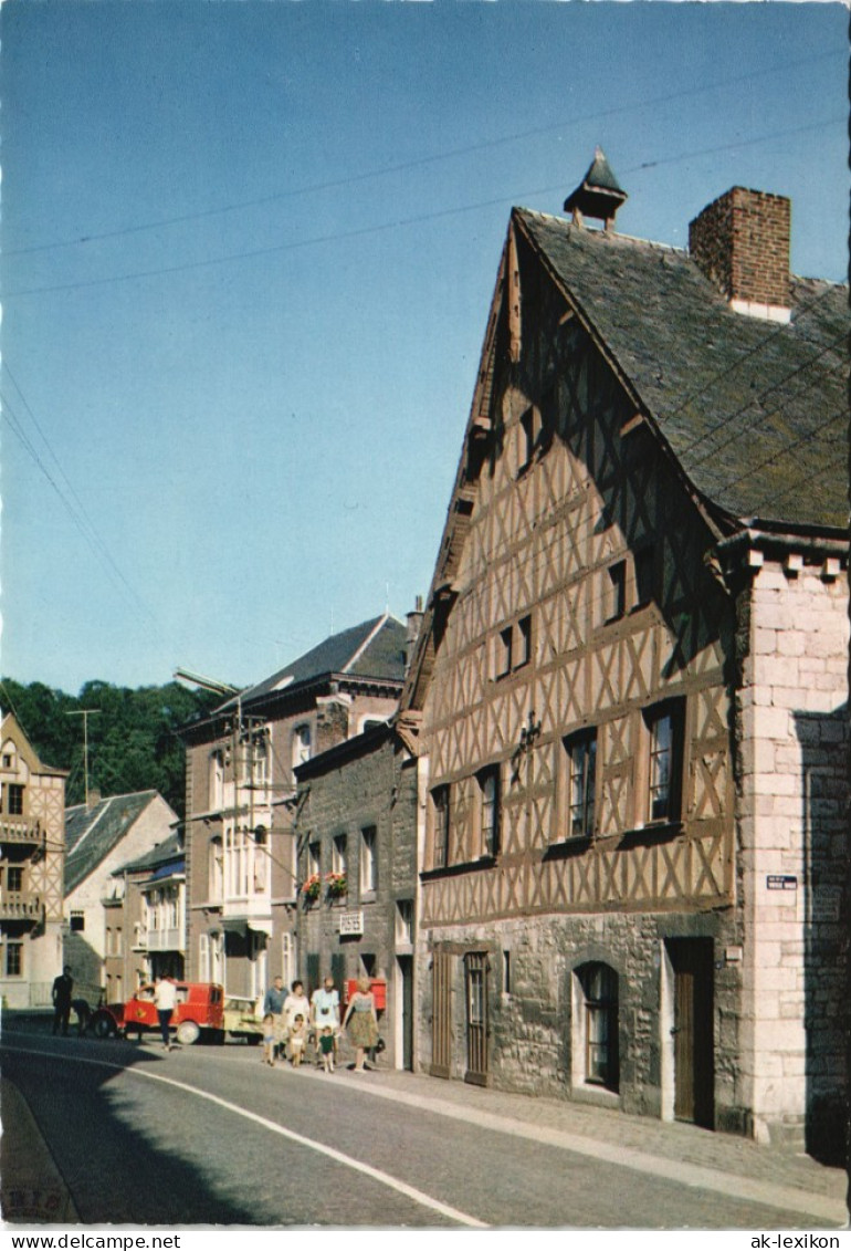 Postkaart DURBUY S/OURTHE Ortsansicht Strassen Partie 1970 - Autres & Non Classés