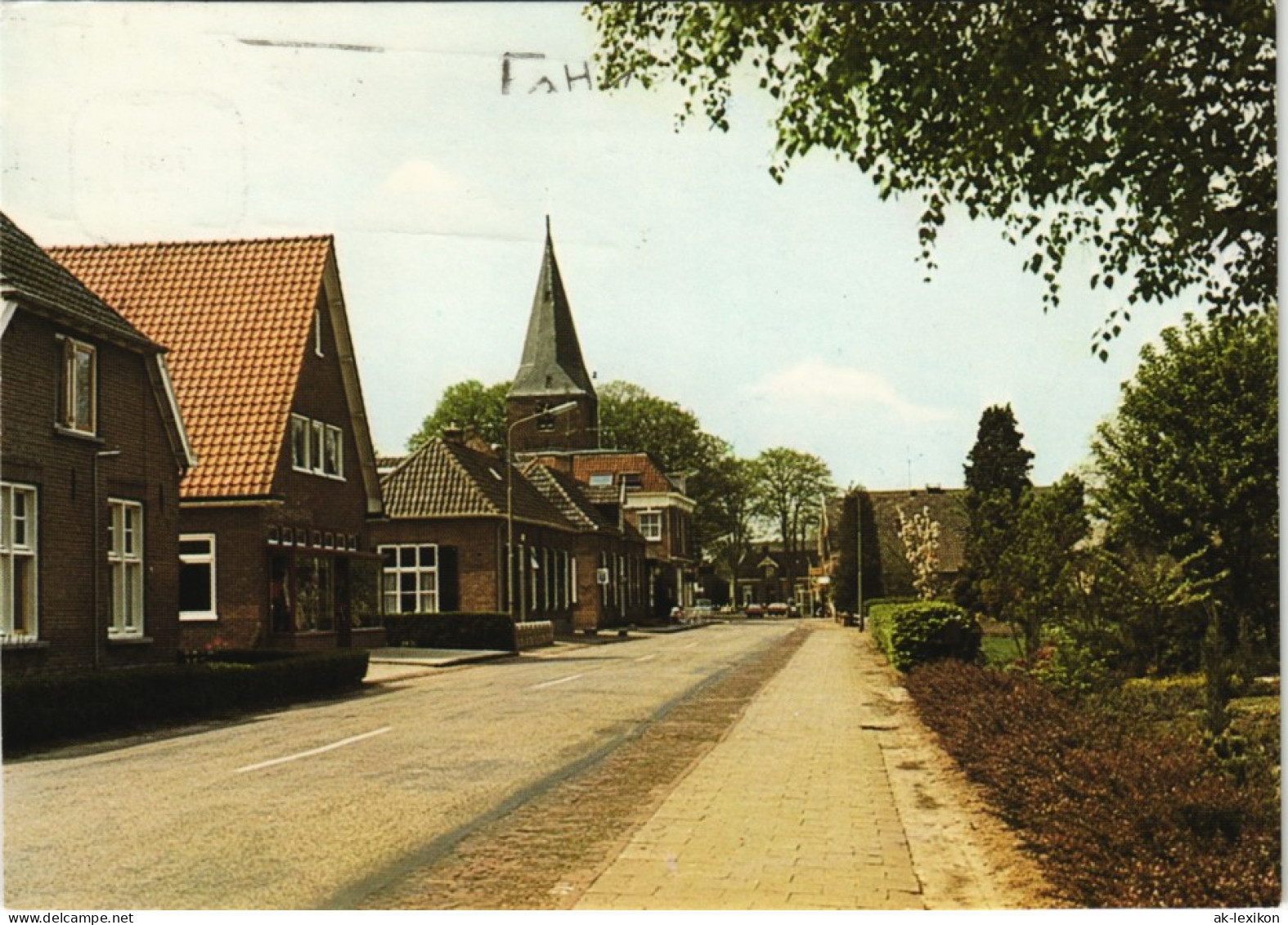 Postkaart Almen Dorpsstraat Dorfstrasse 1975 - Sonstige & Ohne Zuordnung