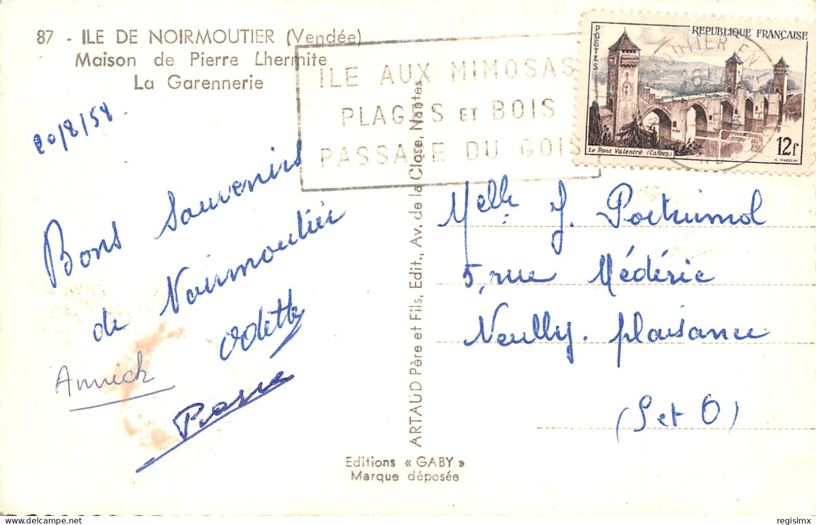 85-ILE DE NOIRMOUTIER-N°356-F/0183 - Ile De Noirmoutier