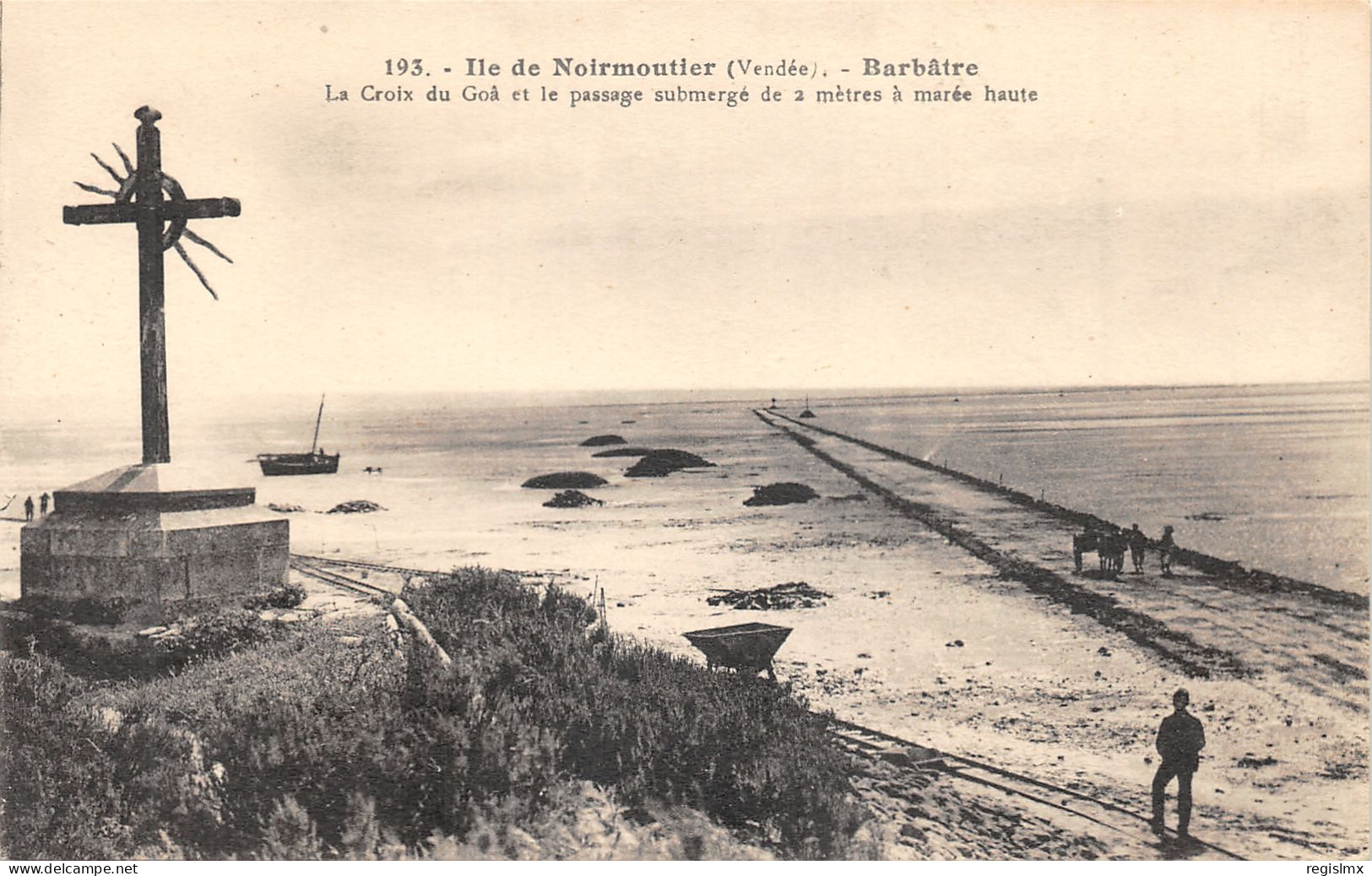85-ILE DE NOIRMOUTIER-PASSAGE DU GOIS-N°356-F/0191 - Ile De Noirmoutier