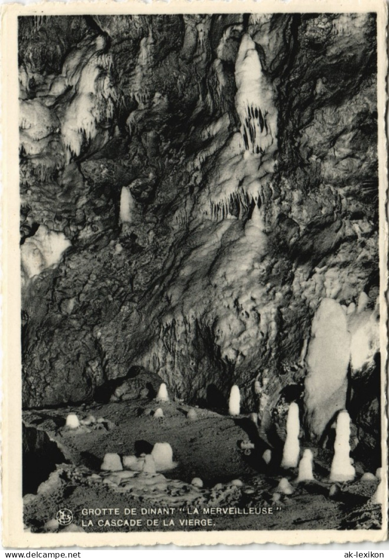 Postkaart Dinant Dinant GROTTE MERVEILLEUSE LA CASCADE DE LA VIERGE 1950 - Dinant