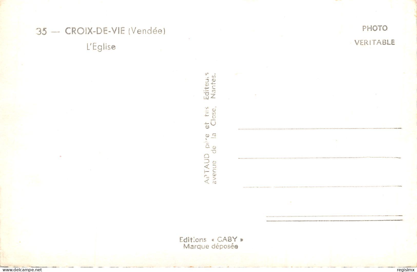 85-CROIX DE VIE-N°356-F/0101 - Autres & Non Classés