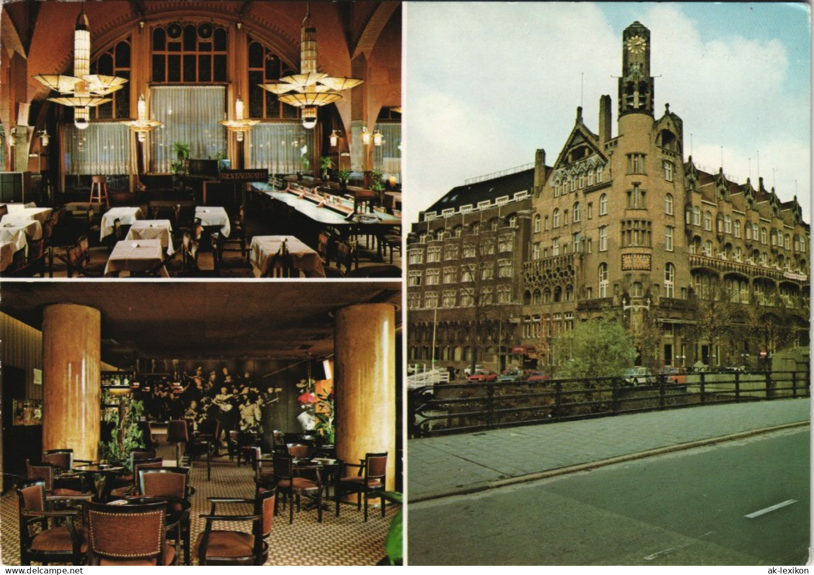 Postkaart Amsterdam Amsterdam Hotel Restaurant "AMERICAN" 1980 - Amsterdam