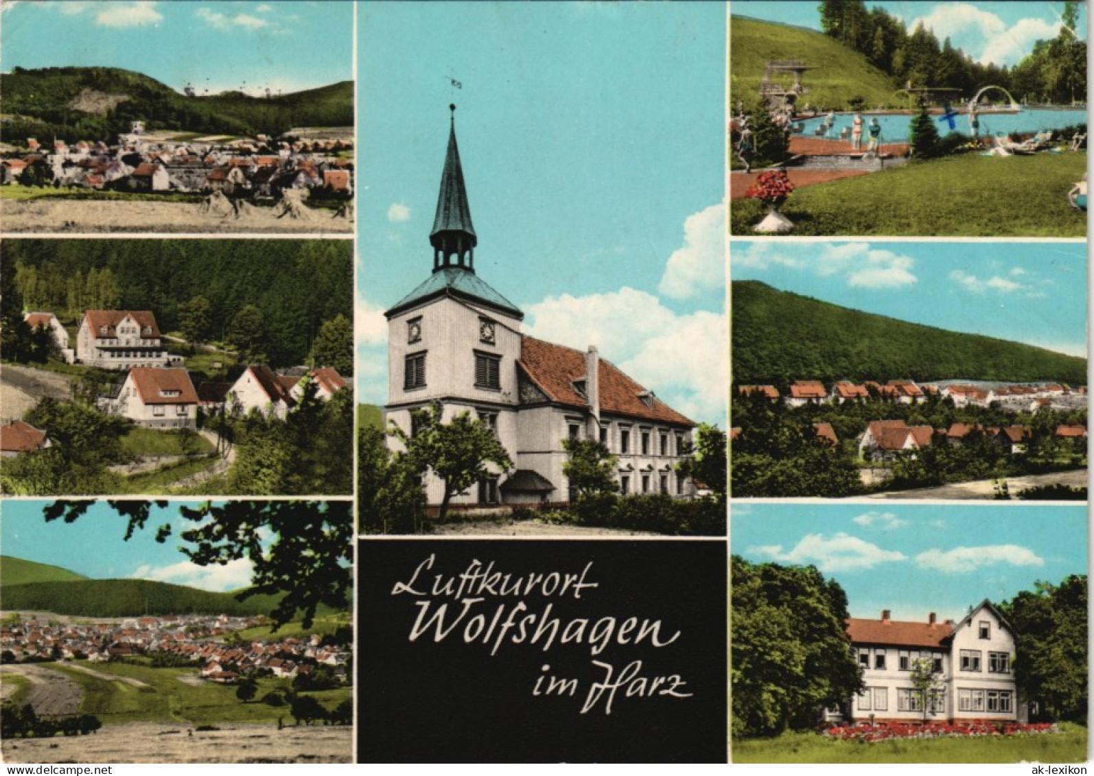 Ansichtskarte Wolfshagen (Harz) Stadtansichten MB 1971 - Other & Unclassified