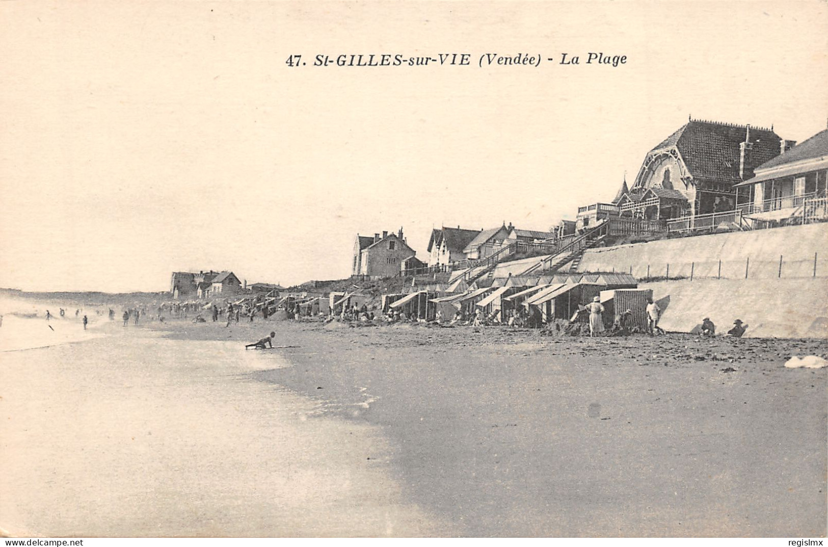 85-SAINT GILLES SUR VIE-N°356-F/0003 - Andere & Zonder Classificatie