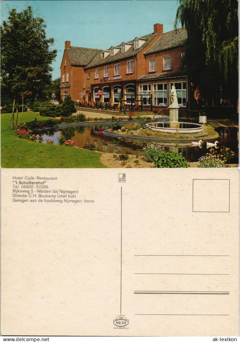 Malden (Heumen) Hotel - Café-Restaurant Schuttershof Rijksweg 5 1975 - Other & Unclassified