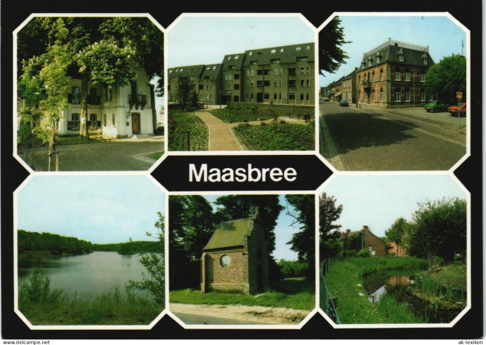 Postkaart Maasbree Mehrbildkarte Mit 6 Ortsansichten 1991 - Other & Unclassified