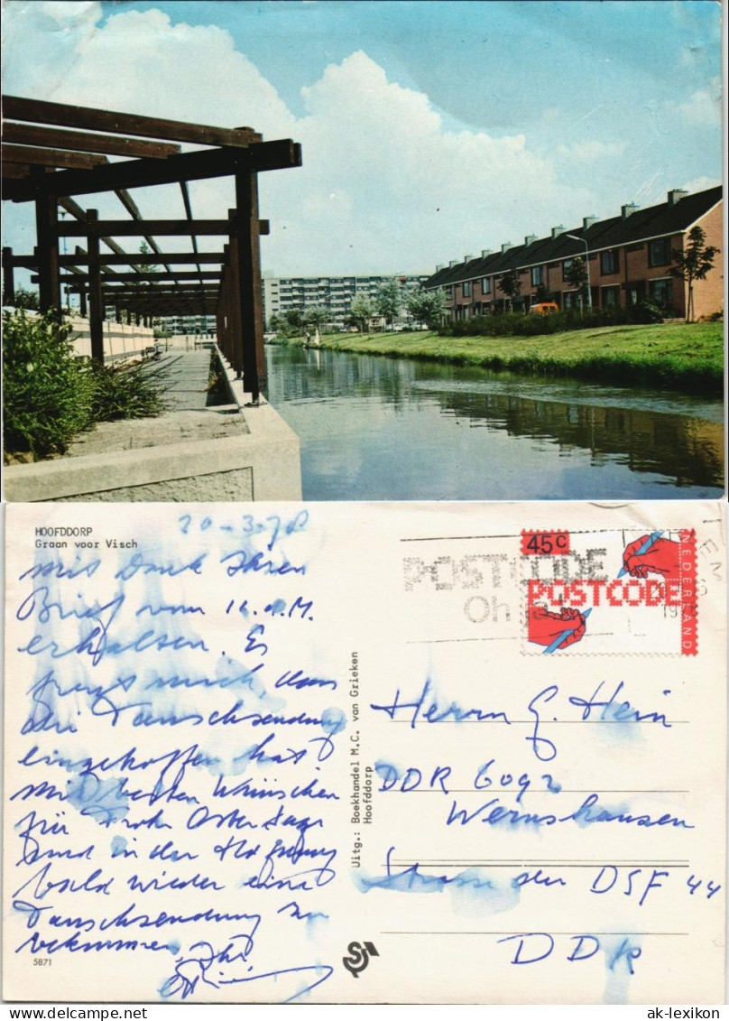 Postkaart Hoofddorp Graan Voor Visch Ortsansicht 1978 - Other & Unclassified